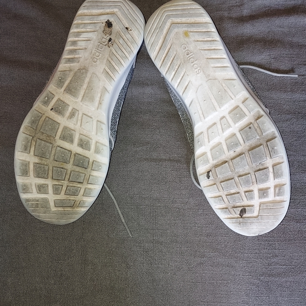 Adidas Womens Gray Sneakers Size 9 - Picture 5 of 7